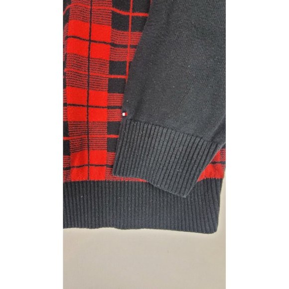 Tommy Hilfiger V-Neck Plaid Sweater. Men's‎ Size XL - Picture 4 of 6